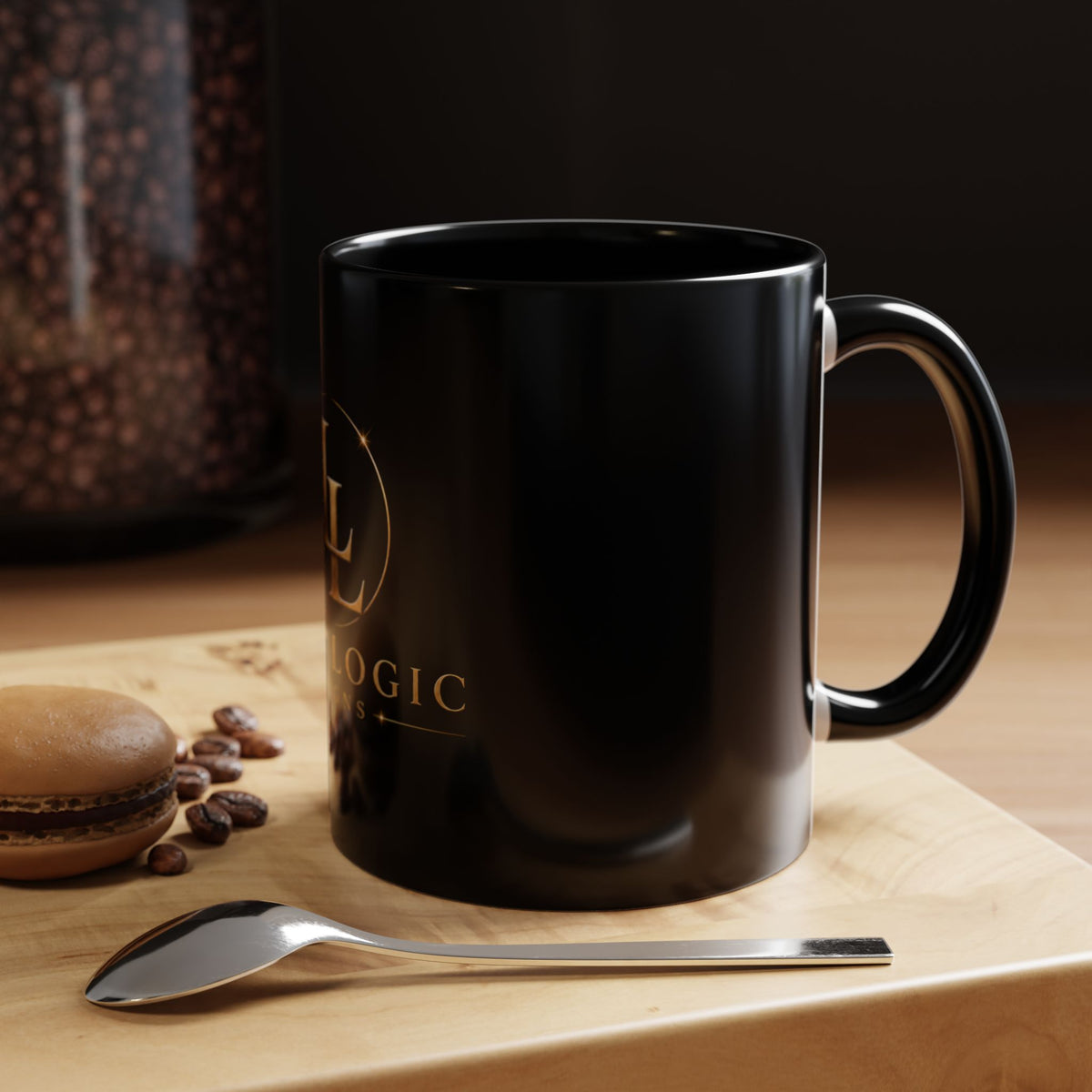 Luxe Gold Initial Mug