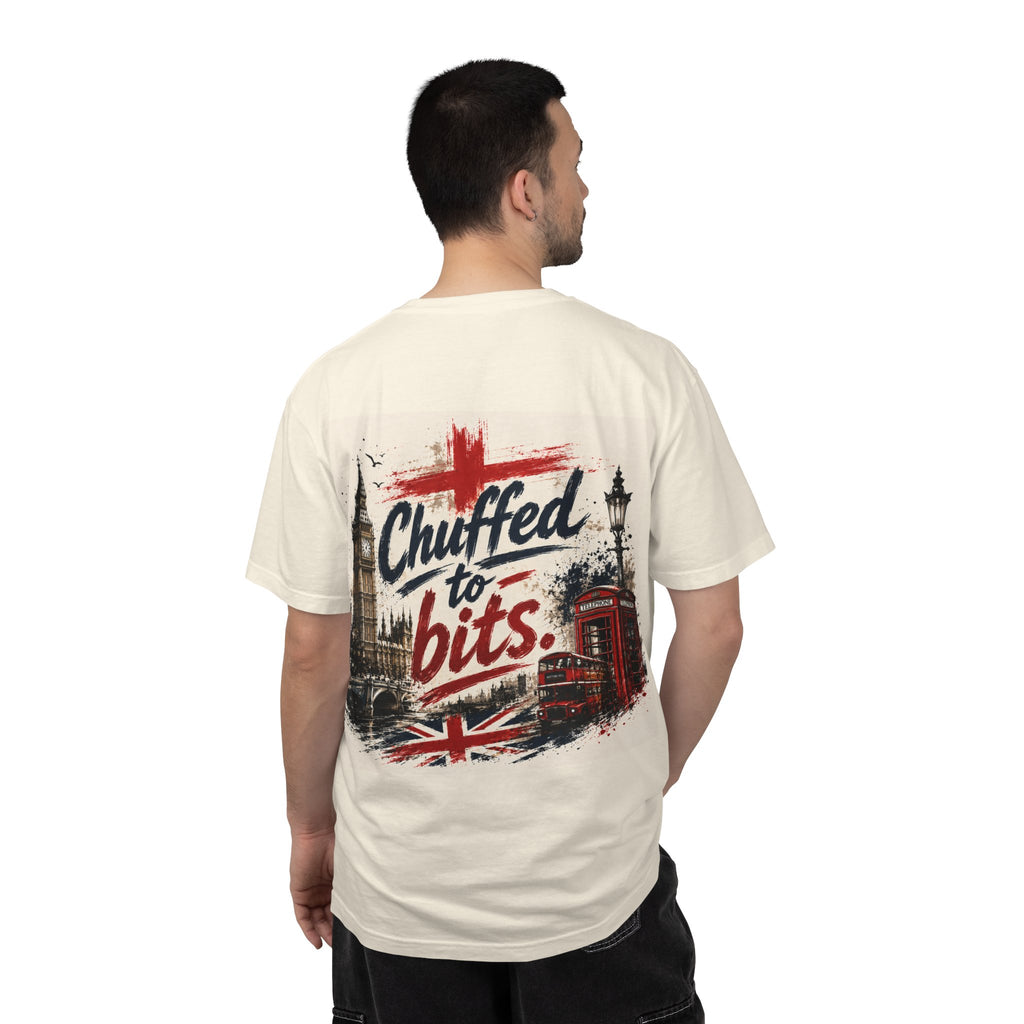 Chuffed to Bits London Illustration T-shirt | Big Ben Phone Booth Union Jack