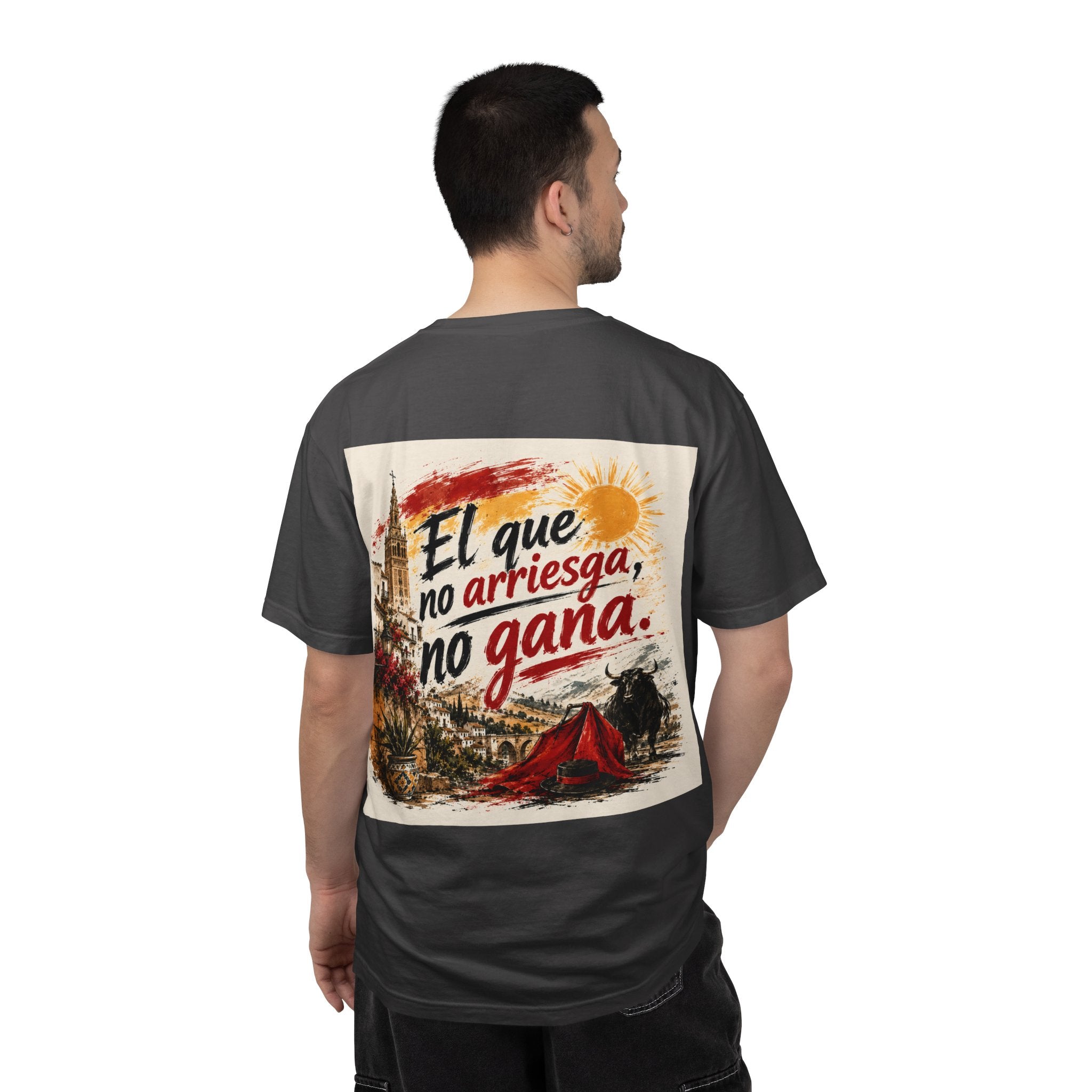 El que no arriesga no gana T-shirt | Spanish Quote Graphic Tee
