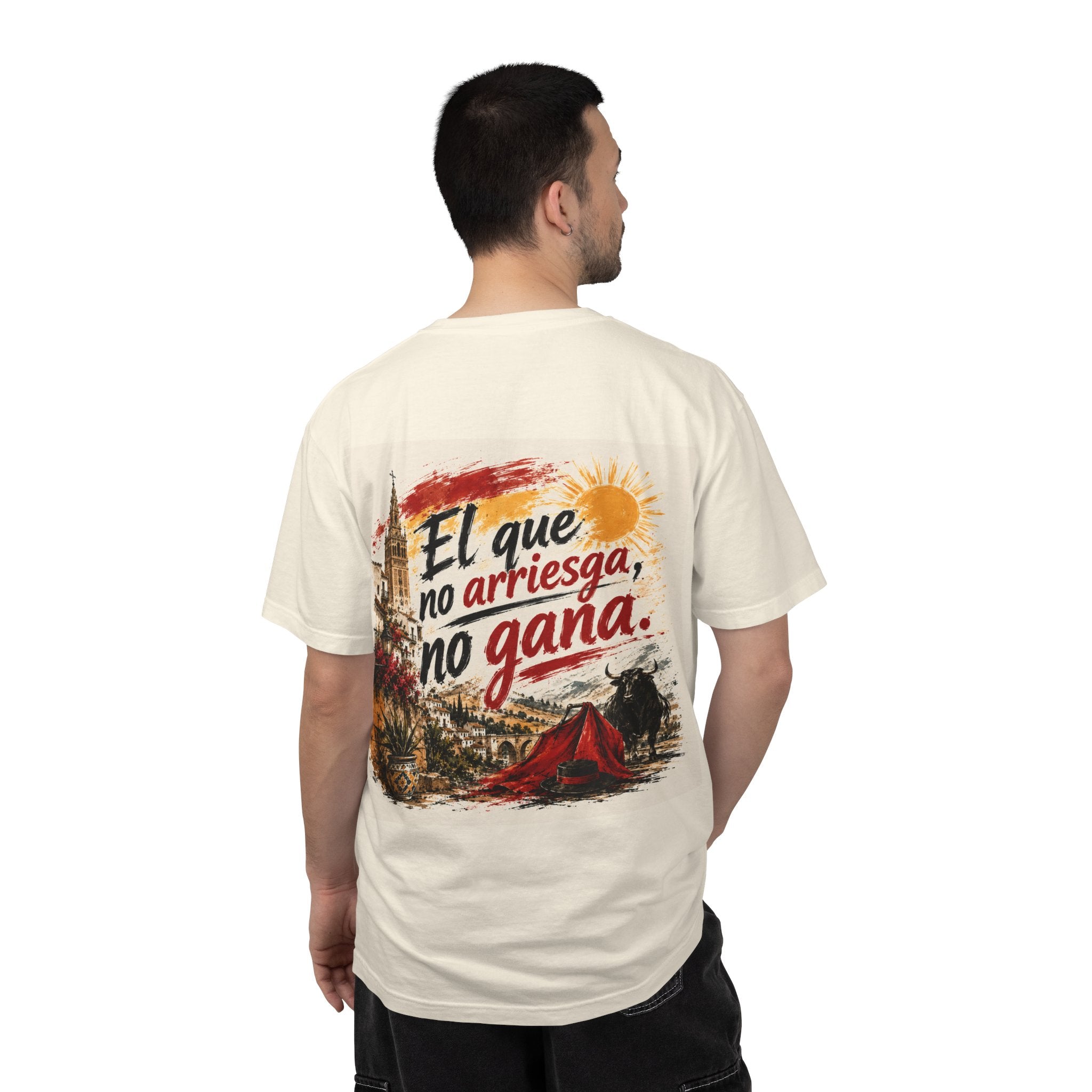 El que no arriesga no gana T-shirt | Spanish Quote Graphic Tee