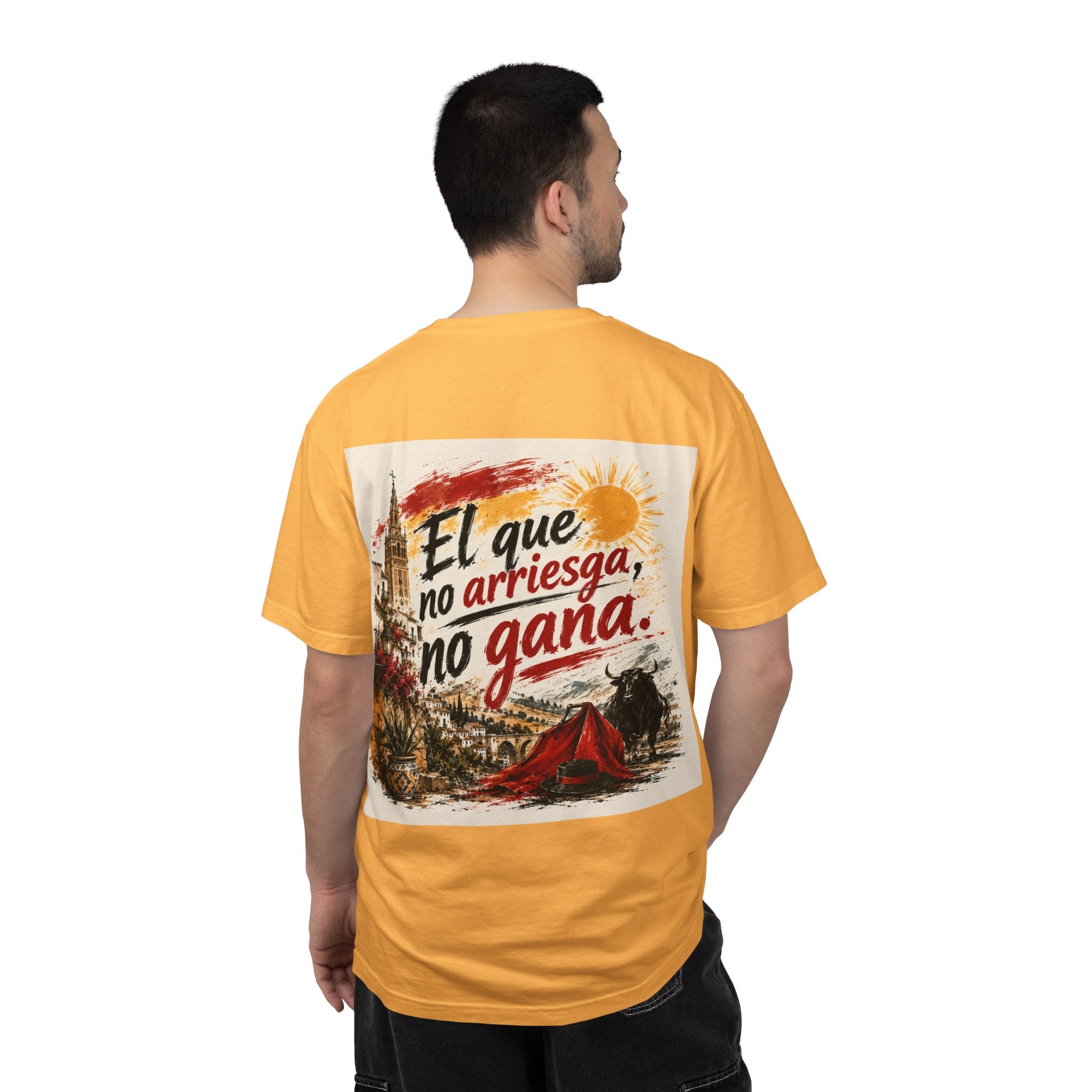 El que no arriesga no gana T-shirt | Spanish Quote Graphic Tee