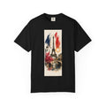 Paris Eiffel Tower Illustration T-Shirt | French Phrase Ce n'est pas la mer à boire