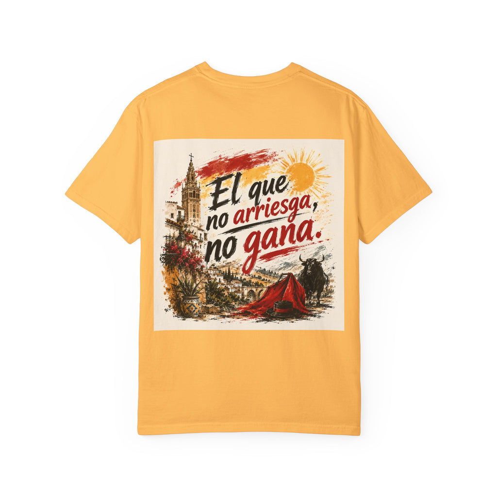 El que no arriesga no gana T-shirt | Spanish Quote Graphic Tee