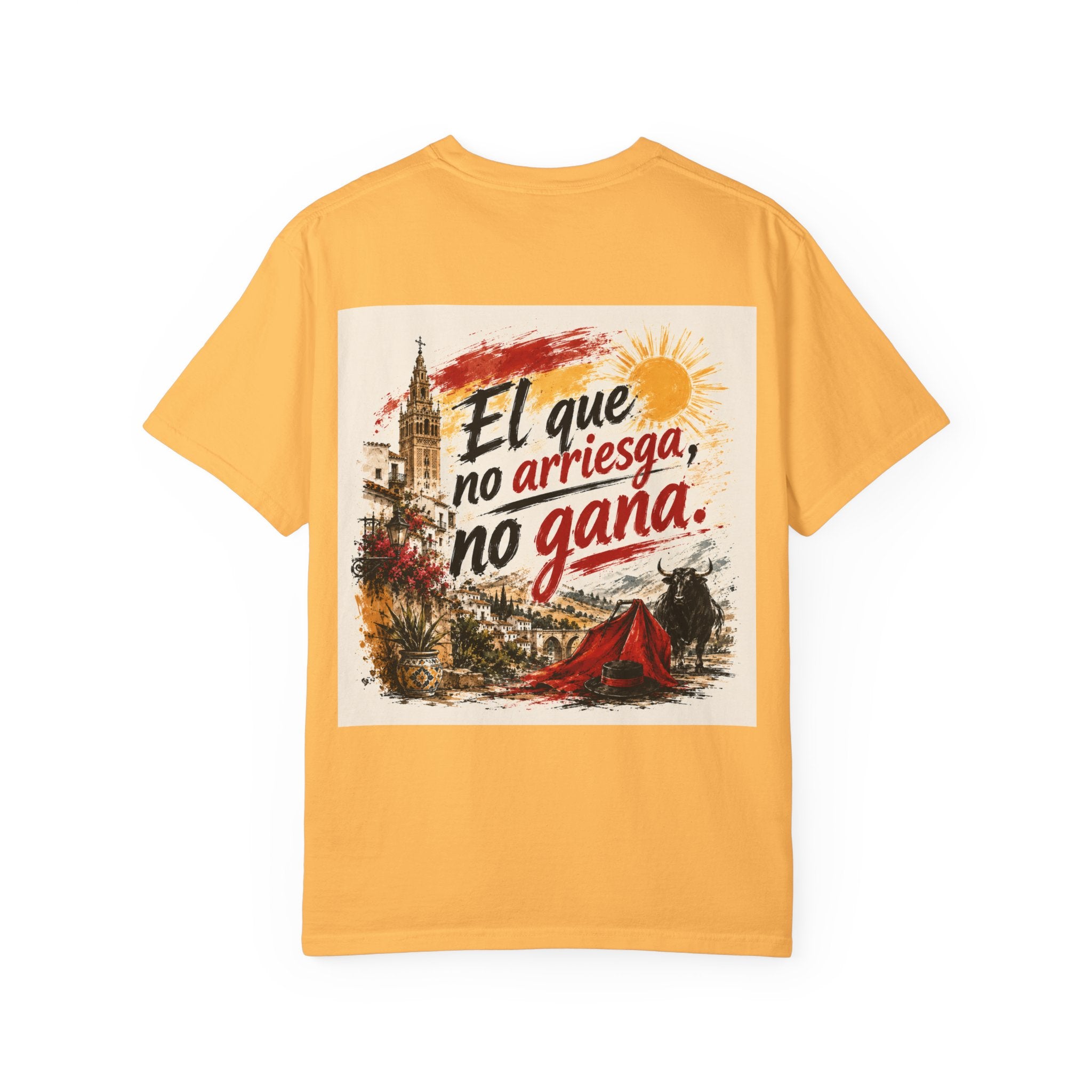 El que no arriesga no gana T-shirt | Spanish Quote Graphic Tee