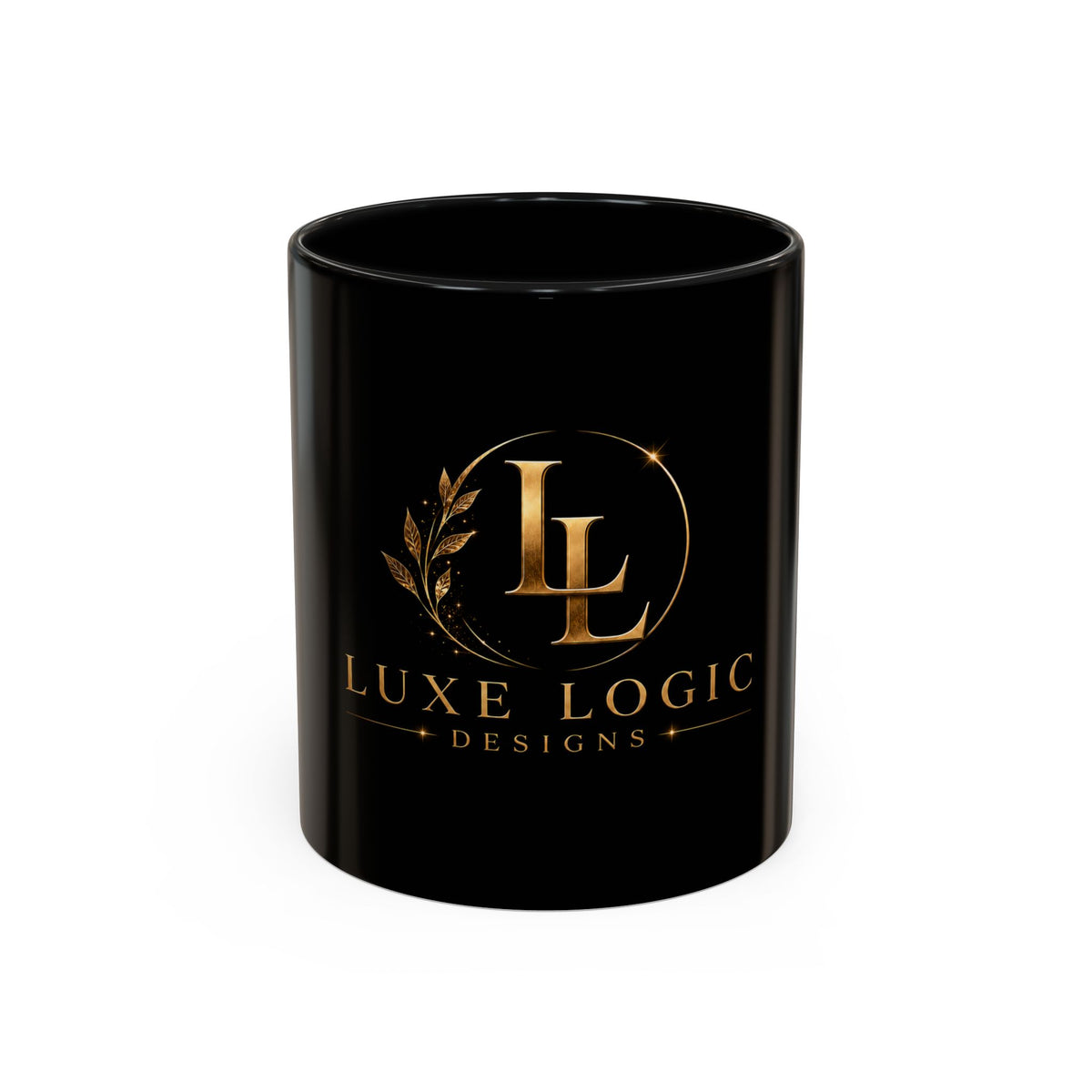 Luxe Gold Initial Mug