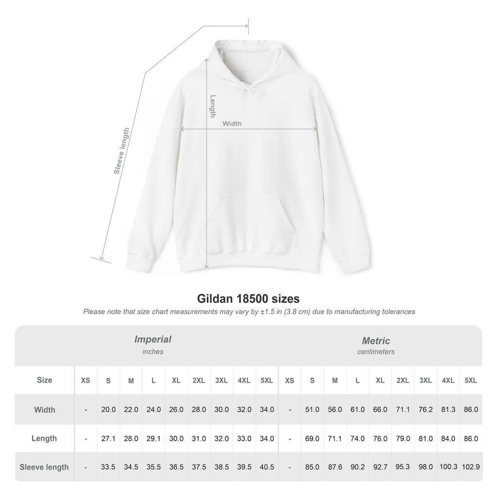 Angel Wings with Falling Figure Hoodie | Feather Sleeve Graphic