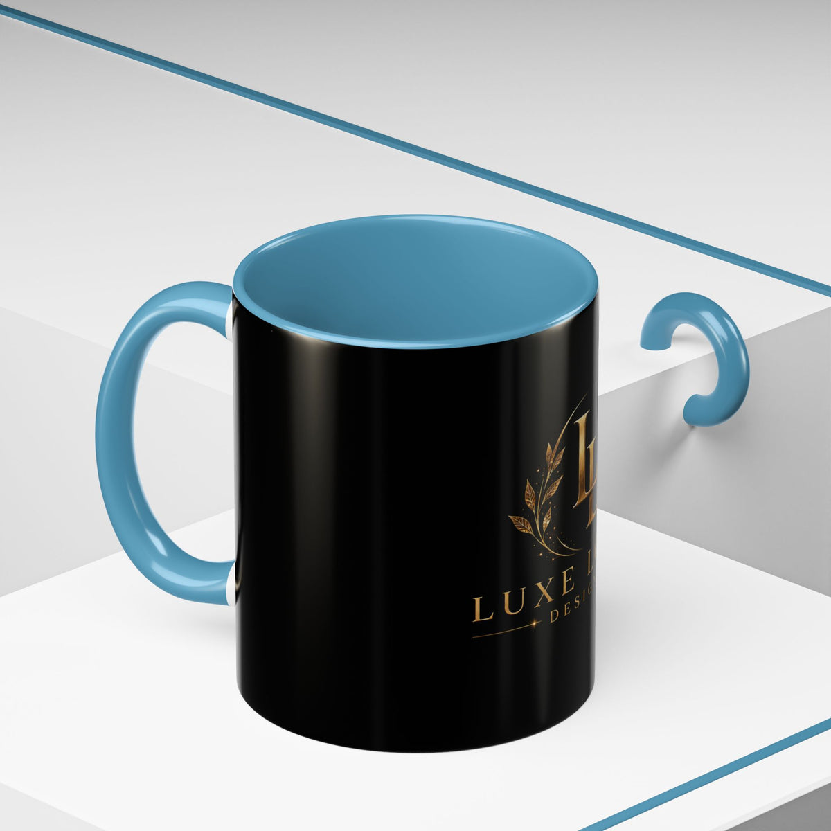 Luxe Gold Initial Mug