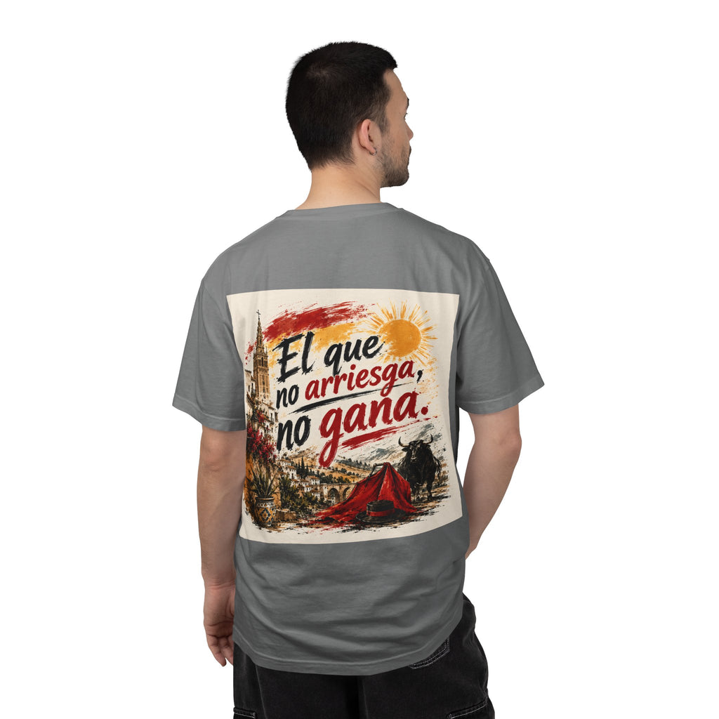 El que no arriesga no gana T-shirt | Spanish Quote Graphic Tee