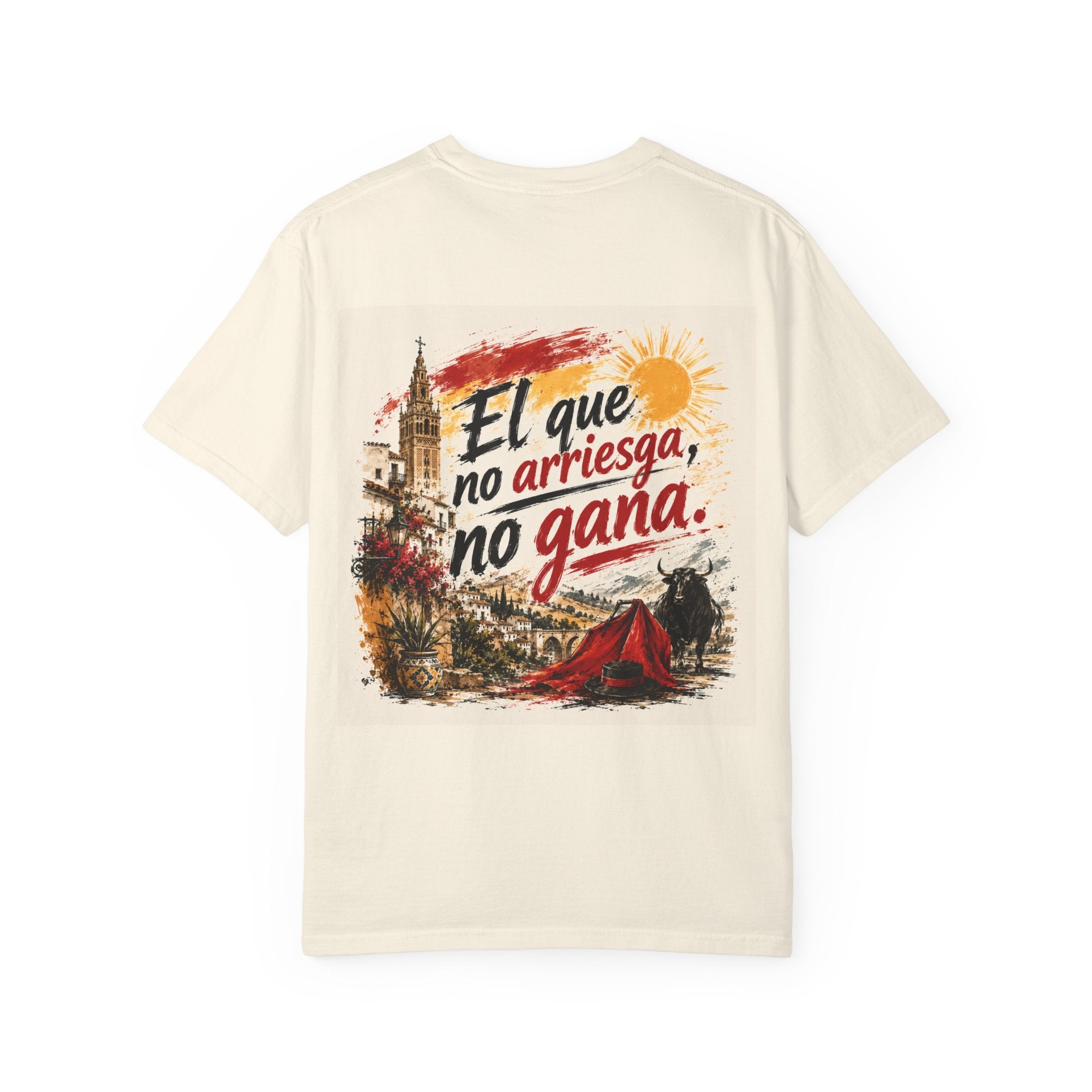 El que no arriesga no gana T-shirt | Spanish Quote Graphic Tee
