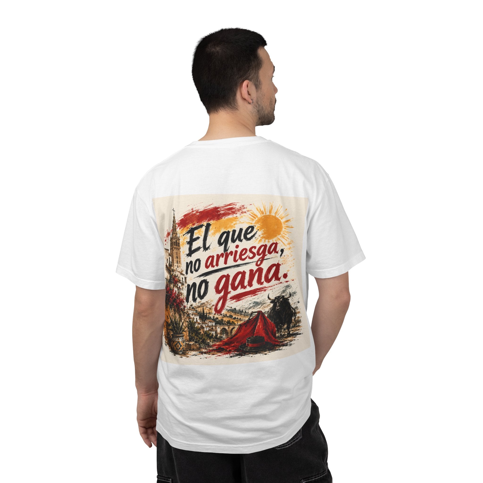 El que no arriesga no gana T-shirt | Spanish Quote Graphic Tee