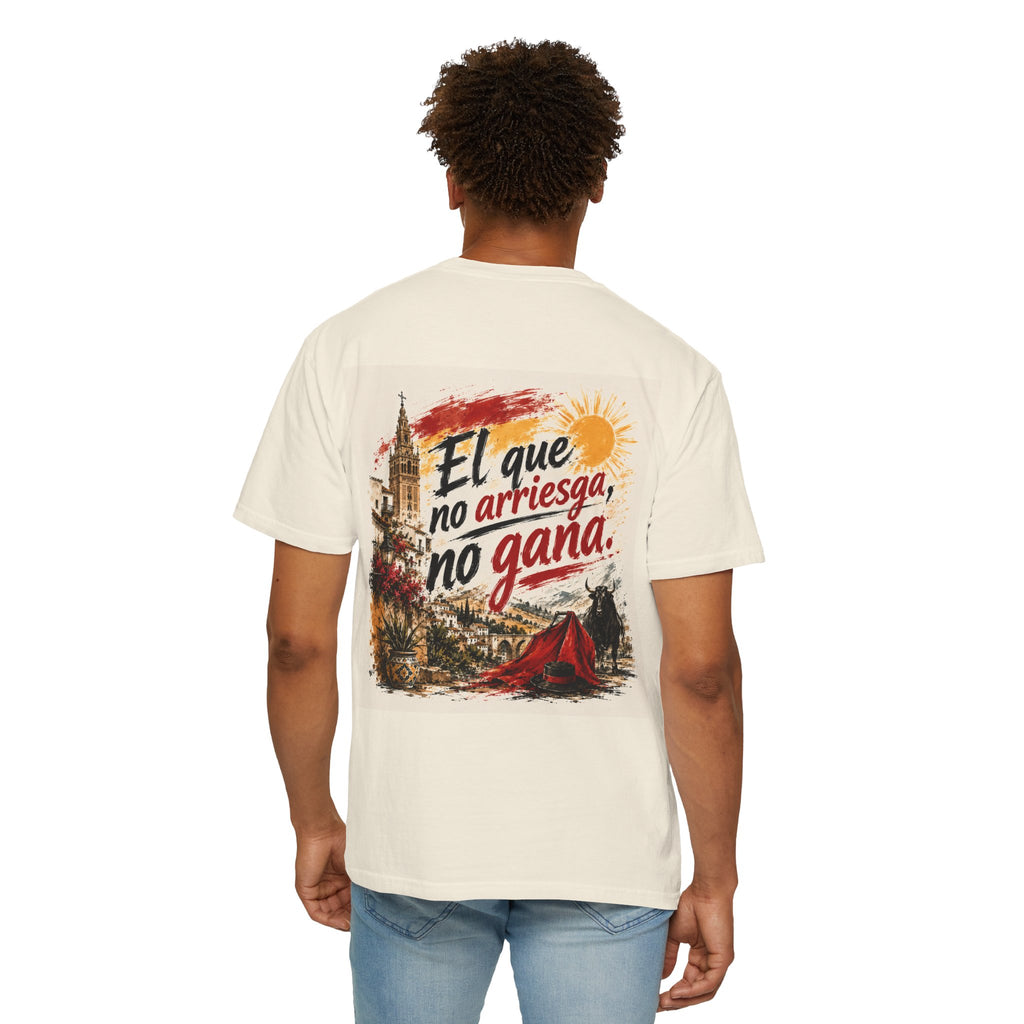 El que no arriesga no gana T-shirt | Spanish Quote Graphic Tee