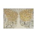 Gold Feathered Angel Canvas